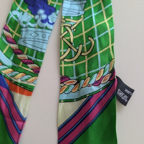 Multicolor Silk Scarf Hermes Twelly